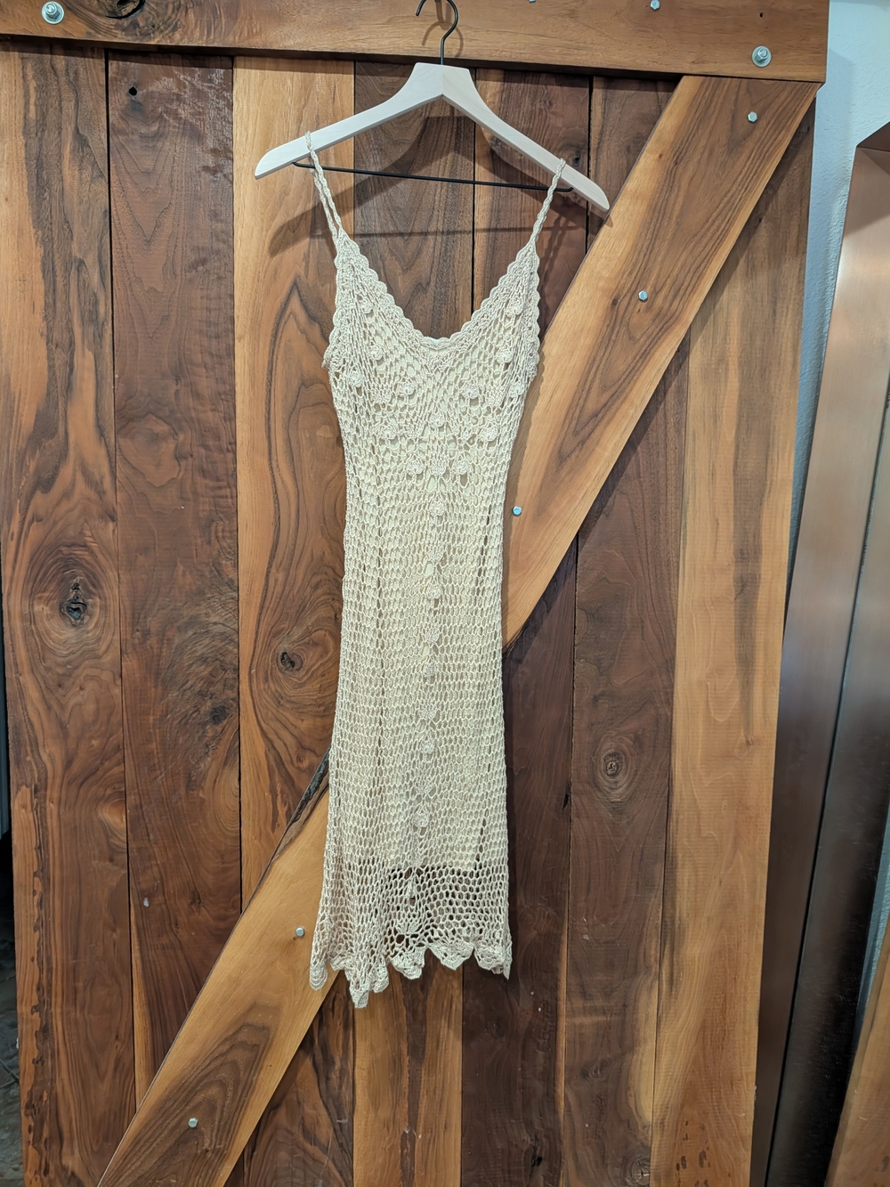 Forever 21 Crochet Dress in Cream